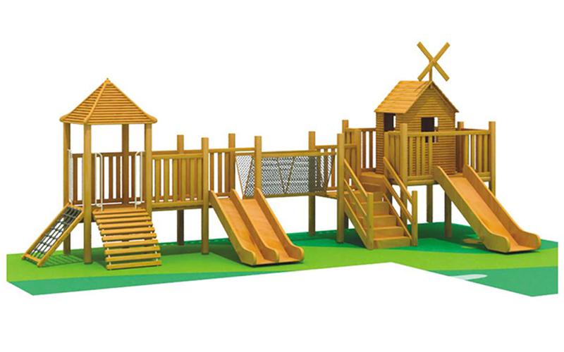 Corsair Wooden Outdoor Playground