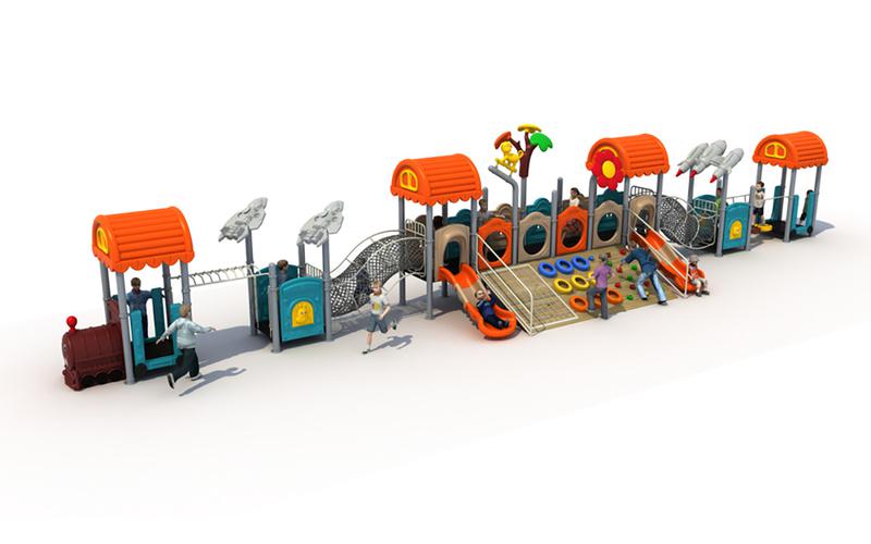 Train Assembly Outdoor Playground