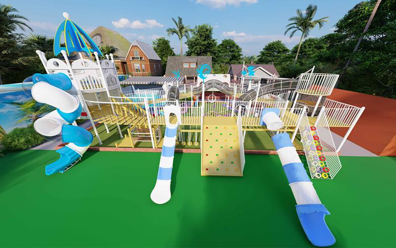 Customized Commercial Playground Equipment