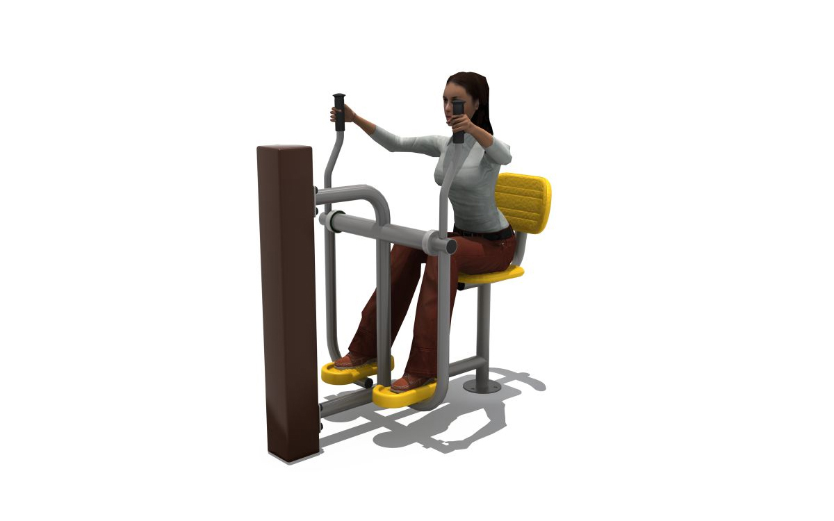 Barrier-Free Fitness Solutions: Disabled Outdoor Fitness Equipment