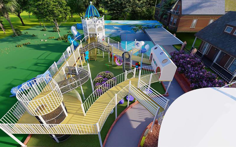 Customized Commercial Playground Equipment