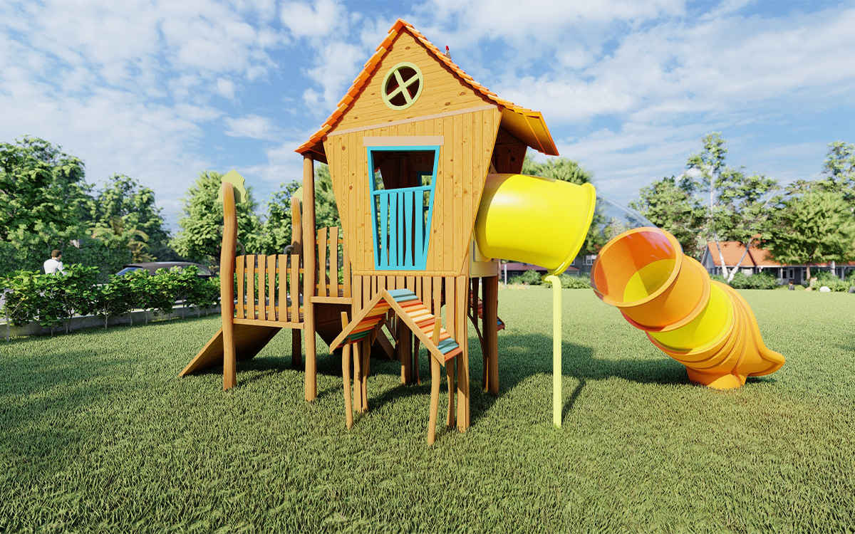 Wooden Playground Equipment