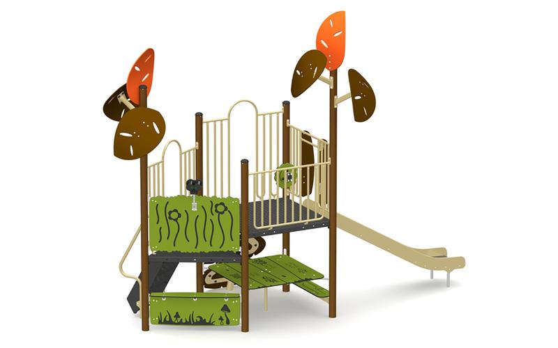 PE Board Swing Set