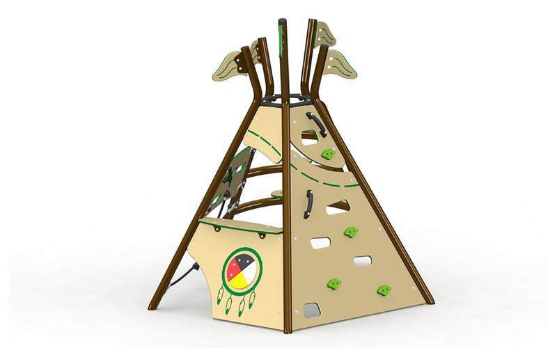 PE Board Swing Set