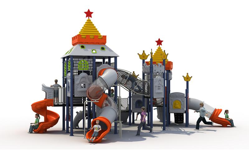 Stately Mysterious Castle Outdoor Playground Equipment