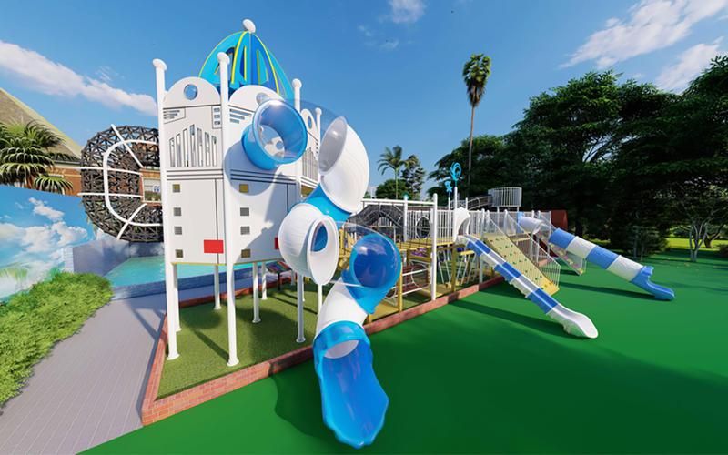 Customized Commercial Playground Equipment