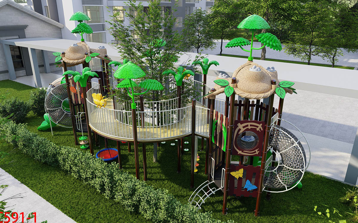 Outdoor Playground Equipment For Schools