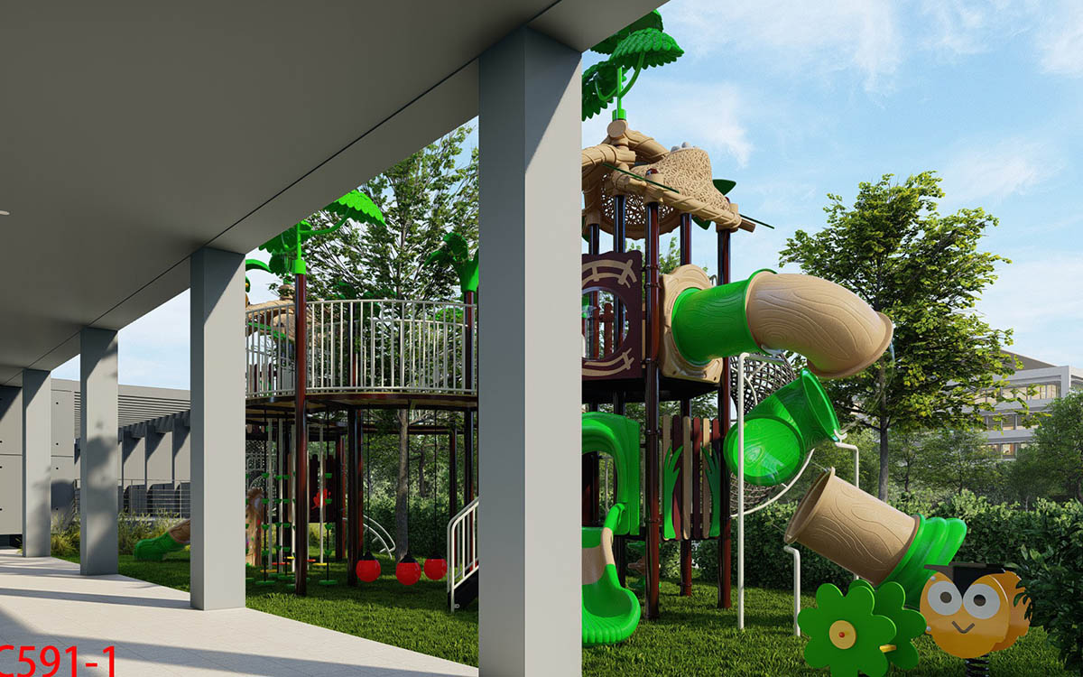 Outdoor Playground Equipment For Schools