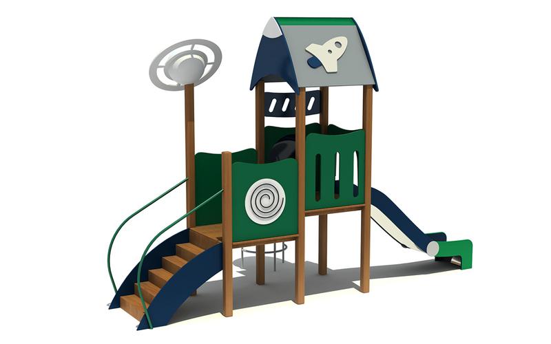 Outdoor PE Play Equipment