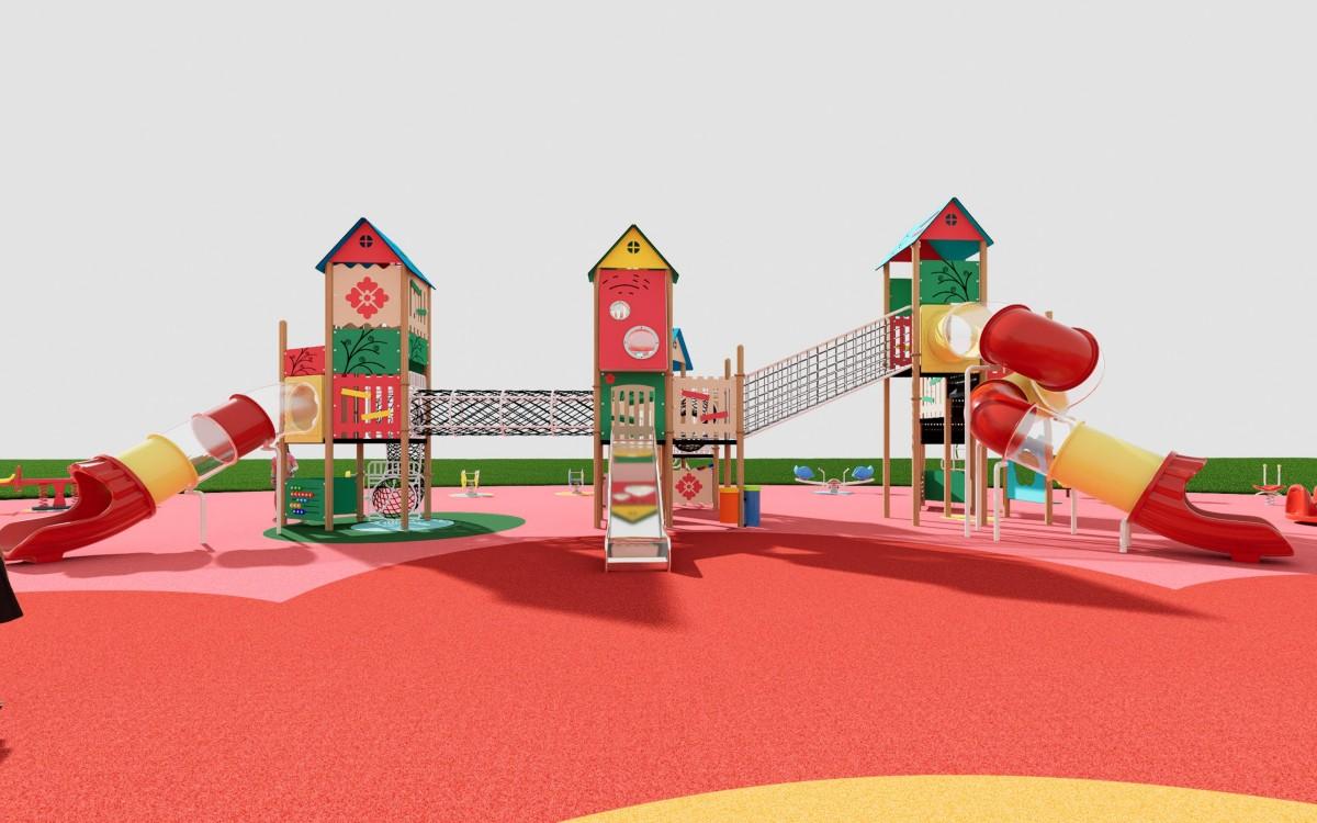 Custom Designed Playgrounds