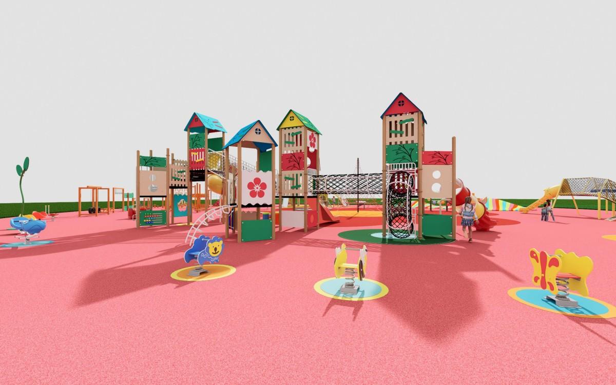 Custom Designed Playgrounds