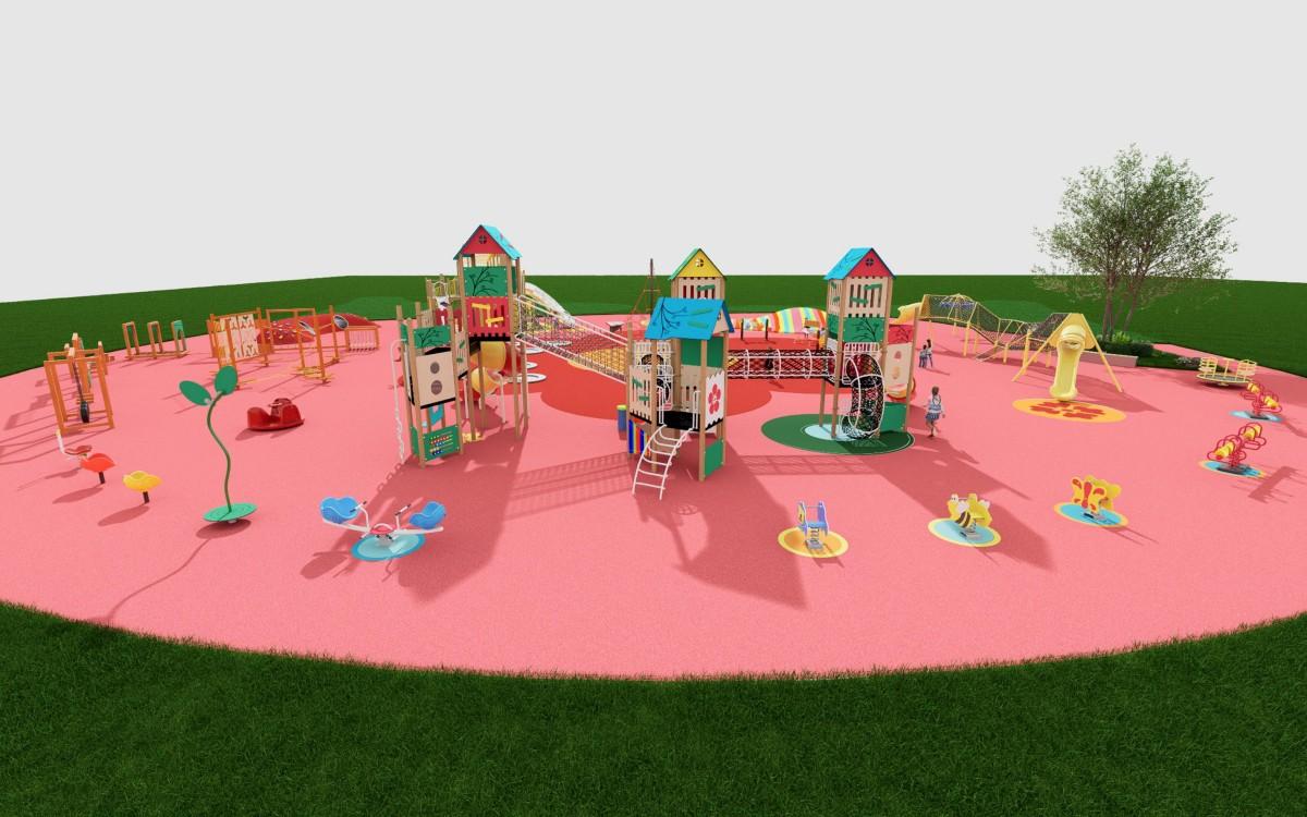 Custom Made Playground Slides