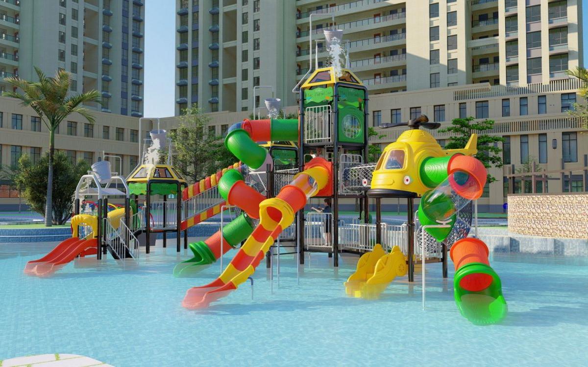 2024 Crossroads Water Spray Playground