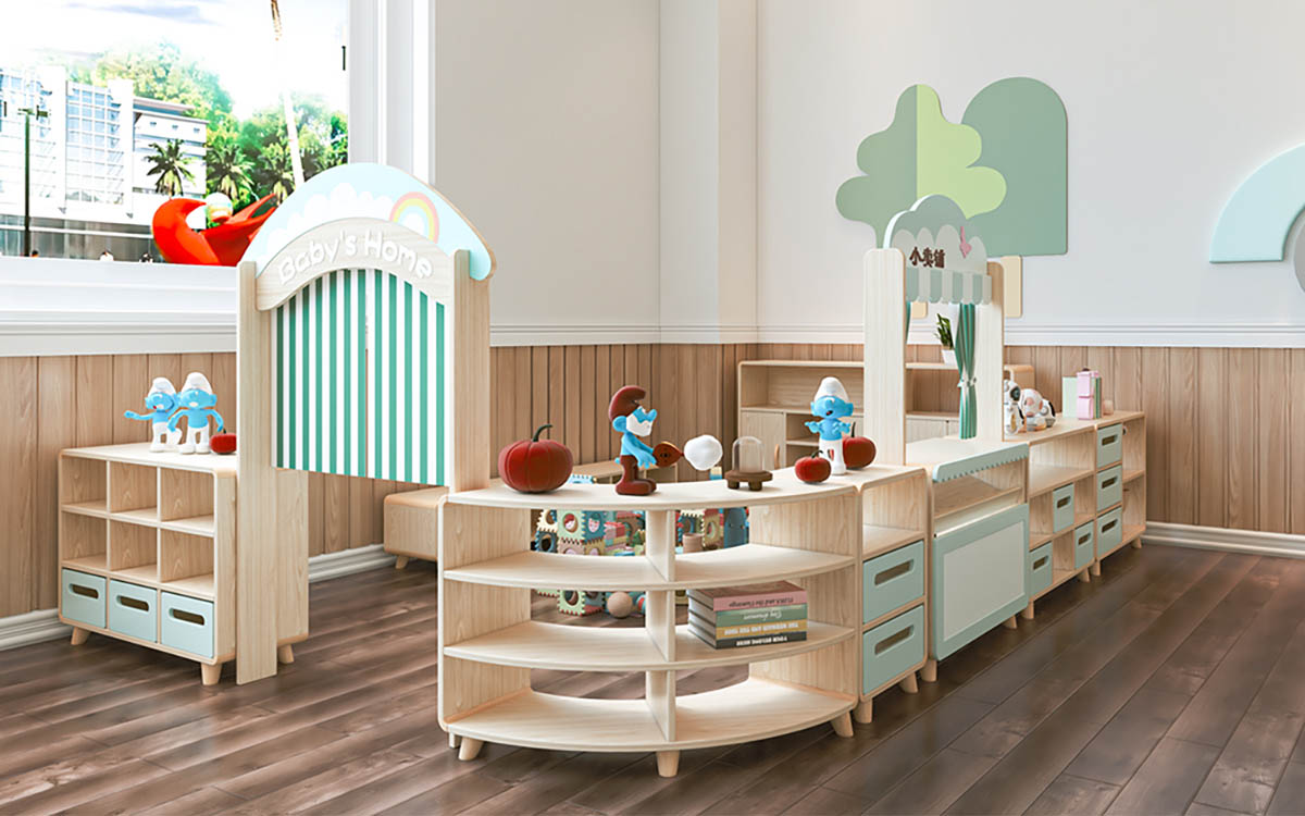 2024 Wooden Kindergarten Furniture